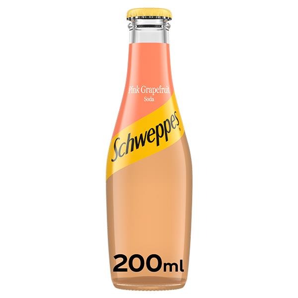 200ml NRB SCHWEPPES PINK GRAPEFRUIT SODA